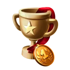 Значок достижения Xverse чемпионы